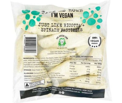 Green Lion Pastizzi - Just like Spinach & Ricotta 500g - FROZEN Online Hot Sale